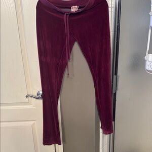 Juicy Couture Purple Sweatpants Plush Lounge Wear